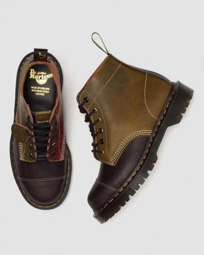 101 Botas con cordones de cuero Made in England de Dead Stock 101 Botas con cordones de cuero Made in England de Dead Stock