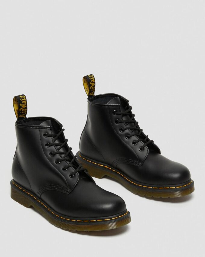 101 Botines de Smooth Leather con costuras amarillas 101 Botines de Smooth Leather con costuras amarillas