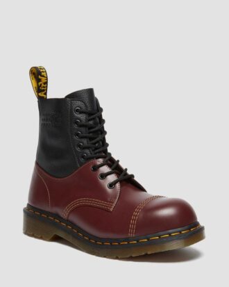 1460 / 1461 MM6 Botas de cuero con puntera de acero