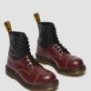 1460 / 1461 MM6 Botas de cuero con puntera de acero 1460 / 1461 MM6 Botas de cuero con puntera de acero