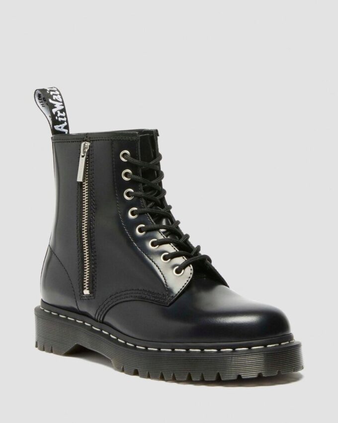 1460 Bex Botas de cordones y cremallera de Smooth Leather 1460 Bex Botas de cordones y cremallera de Smooth Leather
