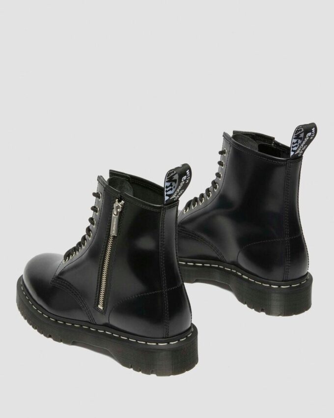 1460 Bex Botas de cordones y cremallera de Smooth Leather 1460 Bex Botas de cordones y cremallera de Smooth Leather