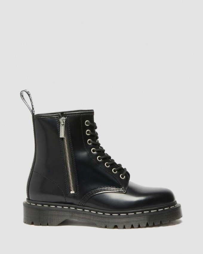 1460 Bex Botas de cordones y cremallera de Smooth Leather 1460 Bex Botas de cordones y cremallera de Smooth Leather