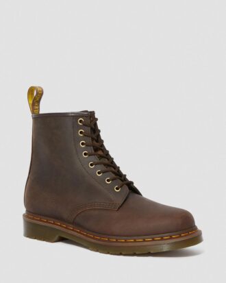 1460 Botas con cordones de cuero Crazy Horse