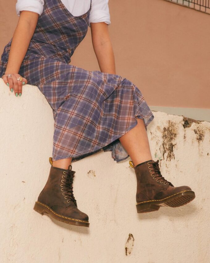 1460 Botas con cordones de cuero Crazy Horse 1460 Botas con cordones de cuero Crazy Horse