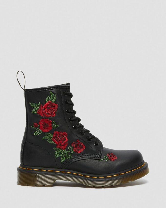 1460 Botas con cordones de cuero floral Vonda 1460 Botas con cordones de cuero floral Vonda