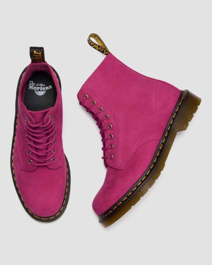 1460 Botas con cordones de nubuck molido 1460 Botas con cordones de nubuck molido