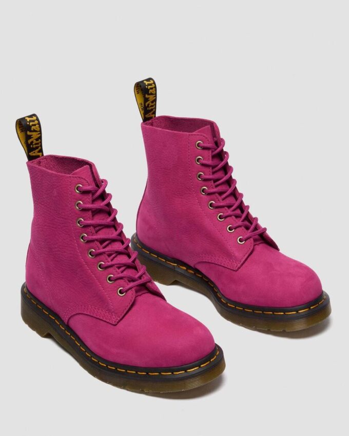 1460 Botas con cordones de nubuck molido 1460 Botas con cordones de nubuck molido