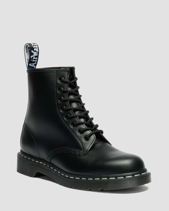 1460 Botas con cordones de Smooth Leather con costuras blancas 1460 Botas con cordones de Smooth Leather con costuras blancas