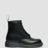 1460 Botas con cordones de Smooth Leather con costuras blancas 1460 Botas con cordones de Smooth Leather con costuras blancas