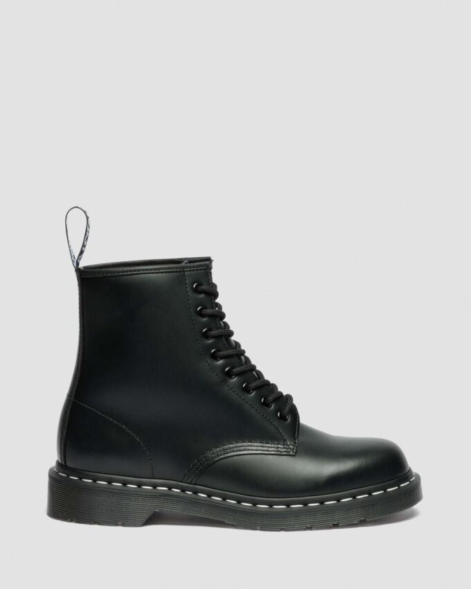 1460 Botas con cordones de Smooth Leather con costuras blancas 1460 Botas con cordones de Smooth Leather con costuras blancas