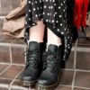 1460 Botas con cordones y forro de piel sintética para mujer 1460 Botas con cordones y forro de piel sintética para mujer