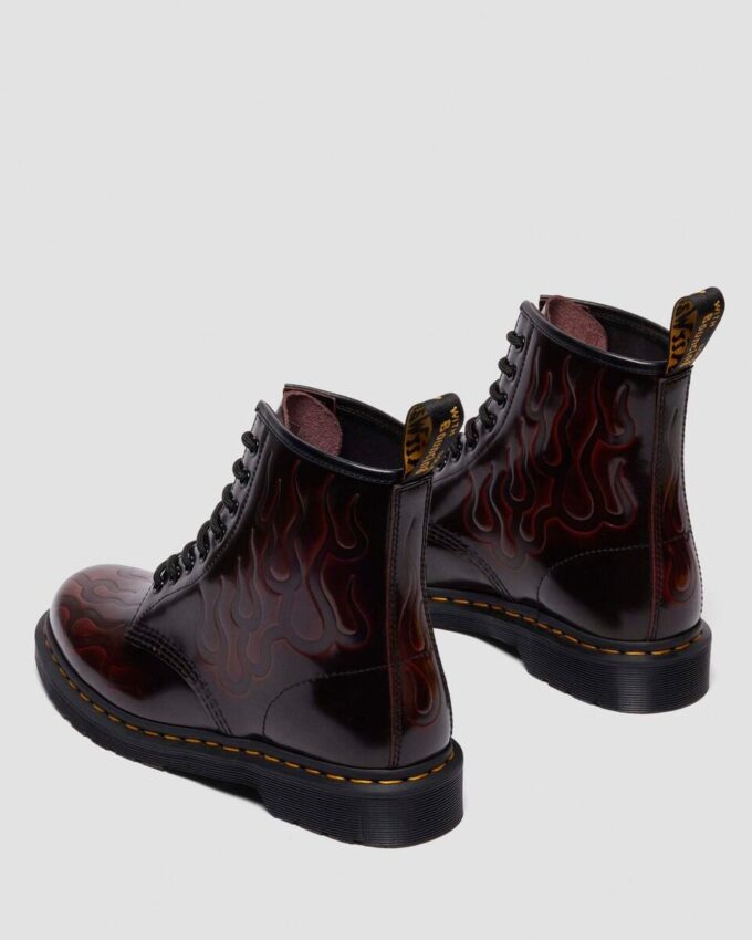 1460 Inferno Arcadia Botas de cuero desgastado 1460 Inferno Arcadia Botas de cuero desgastado