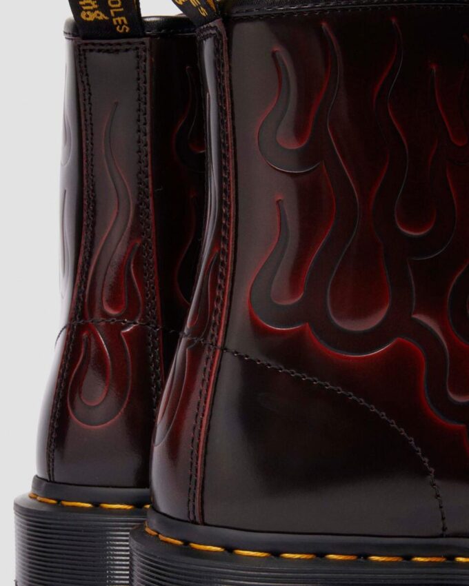 1460 Inferno Arcadia Botas de cuero desgastado 1460 Inferno Arcadia Botas de cuero desgastado