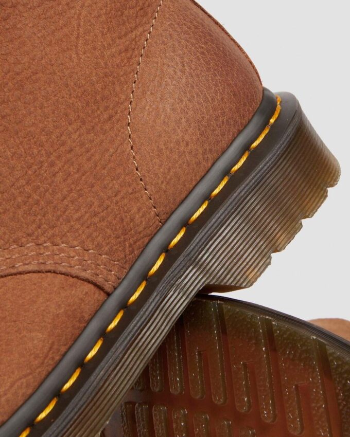 1460 Pascal Botas con cordones de nubuck abatanado 1460 Pascal Botas con cordones de nubuck abatanado