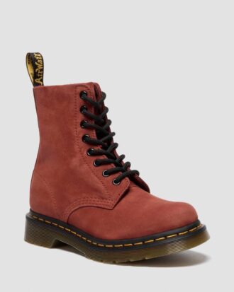 1460 Pascal Botas con cordones de piel nobilla 1460 Pascal Botas con cordones de piel nobilla