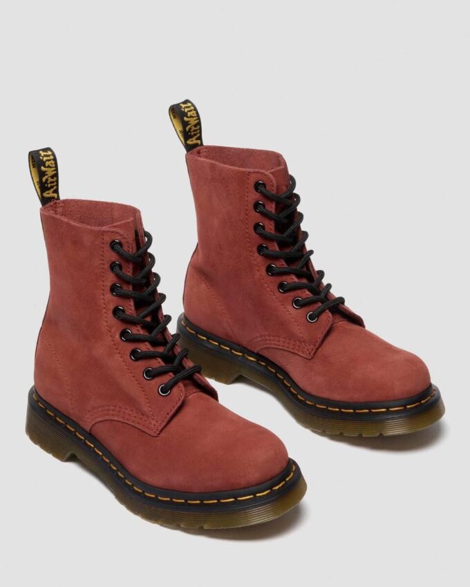 1460 Pascal Botas con cordones de piel nobilla