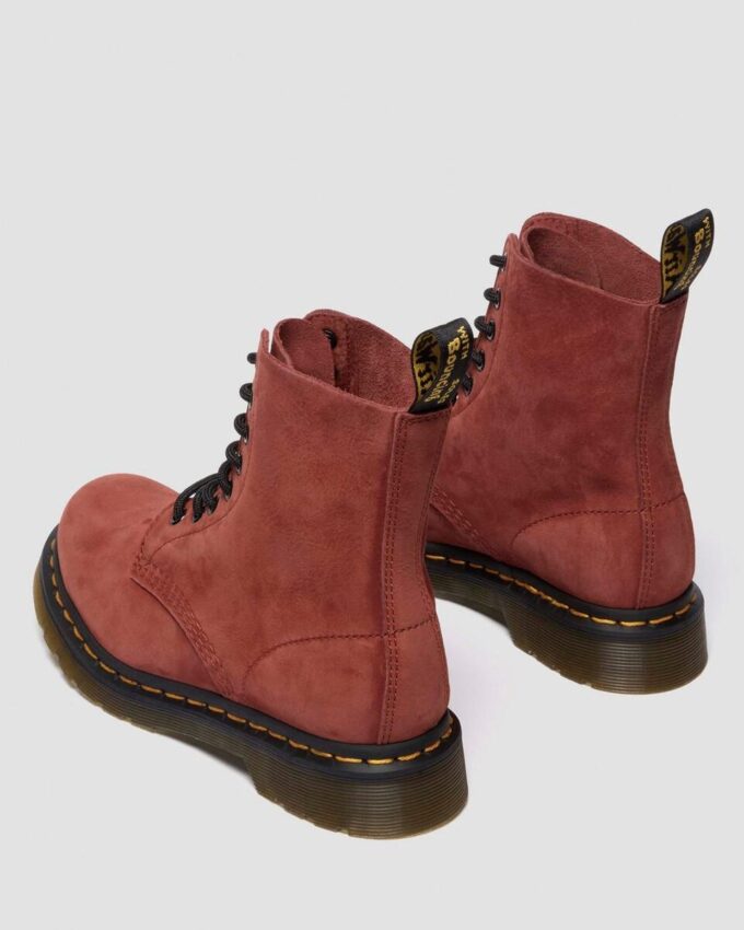 1460 Pascal Botas con cordones de piel nobilla