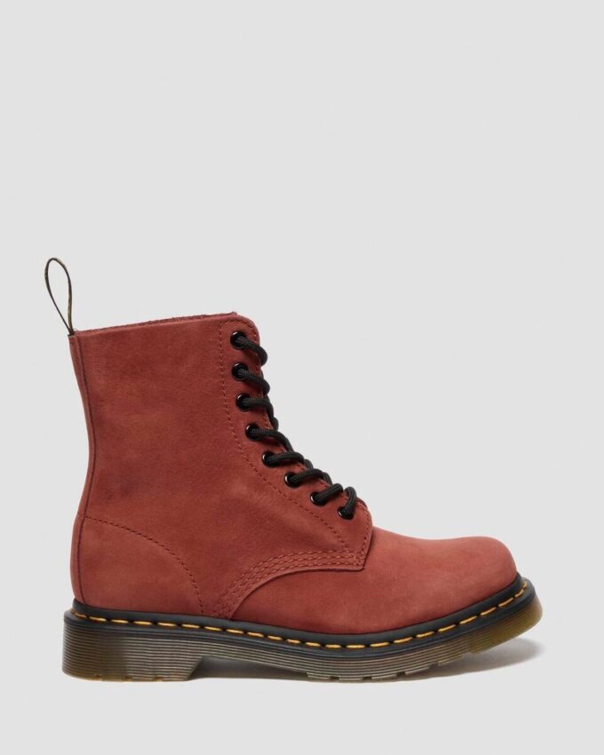 1460 Pascal Botas con cordones de piel nobilla