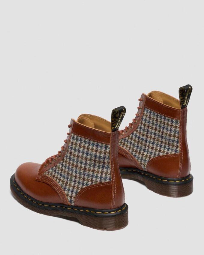 1460 Pascal Fabricadas en Inglaterra Botas de tweed Harris y piel 1460 Pascal Fabricadas en Inglaterra Botas de tweed Harris y piel