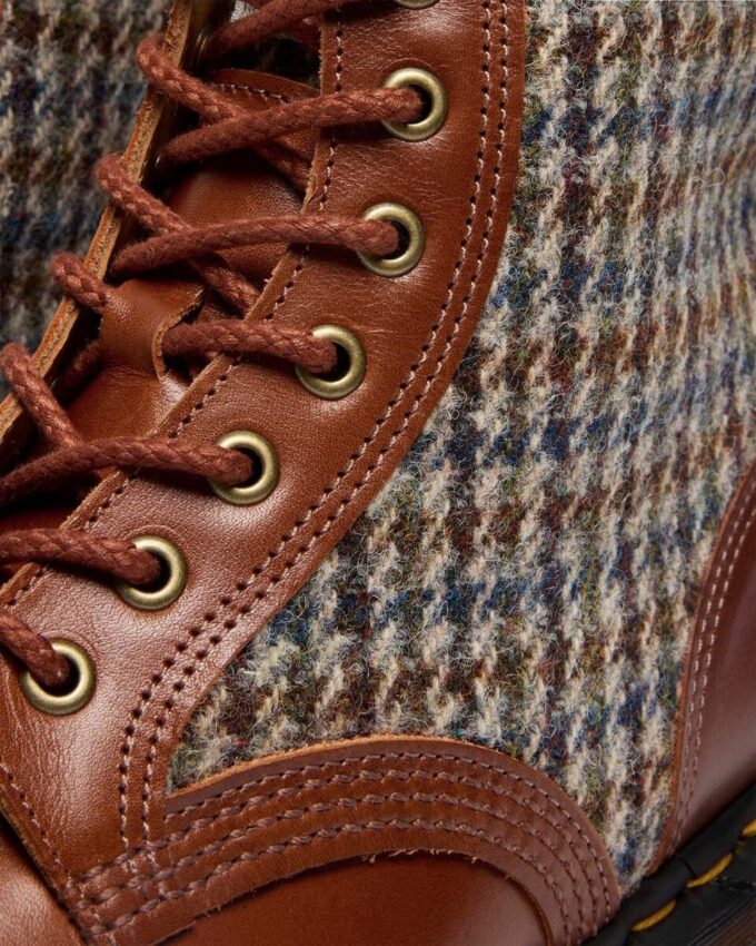 1460 Pascal Fabricadas en Inglaterra Botas de tweed Harris y piel 1460 Pascal Fabricadas en Inglaterra Botas de tweed Harris y piel