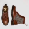 1460 Pascal Fabricadas en Inglaterra Botas de tweed Harris y piel 1460 Pascal Fabricadas en Inglaterra Botas de tweed Harris y piel