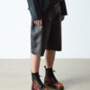 1460 Pascal FLAME Arcadia Rub Off Leather Boots