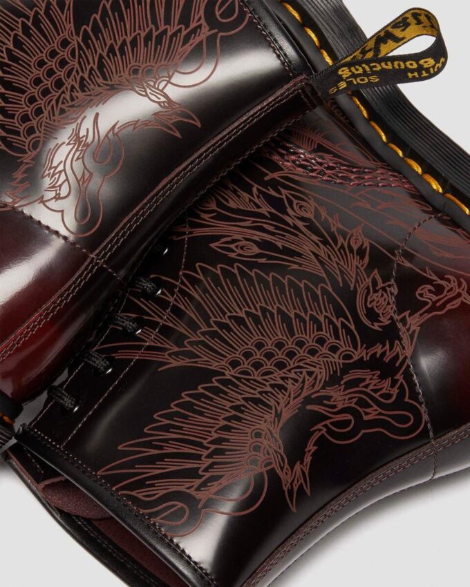 1460 PHOENIX Arcadia Botas de cuero desgastado