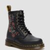 1460 VONDA TF Botas con cordones de cuero reciclado con estampado floral 1460 VONDA TF Botas con cordones de cuero reciclado con estampado floral