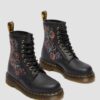 1460 VONDA TF Botas con cordones de cuero reciclado con estampado floral 1460 VONDA TF Botas con cordones de cuero reciclado con estampado floral