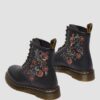 1460 VONDA TF Botas con cordones de cuero reciclado con estampado floral 1460 VONDA TF Botas con cordones de cuero reciclado con estampado floral