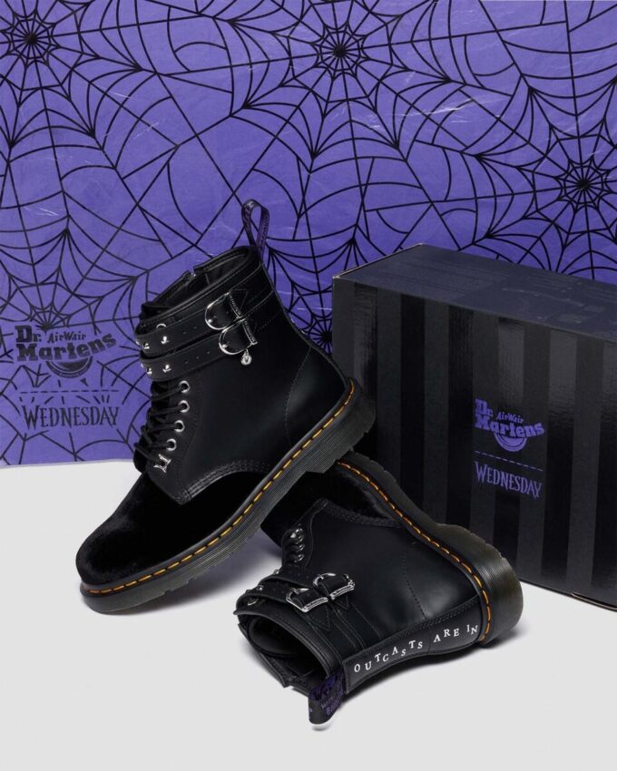 1460 Wednesday Botas de terciopelo 1460 Wednesday Botas de terciopelo