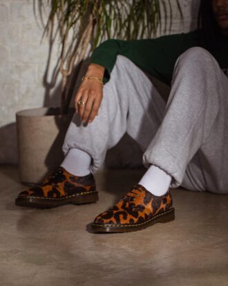 1461 Made in England Zapatos Oxford con pelo