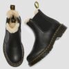 2976 Chelsea Boot con forro de piel sintética para mujer