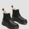 2976 Chelsea Boot con forro de piel sintética para mujer