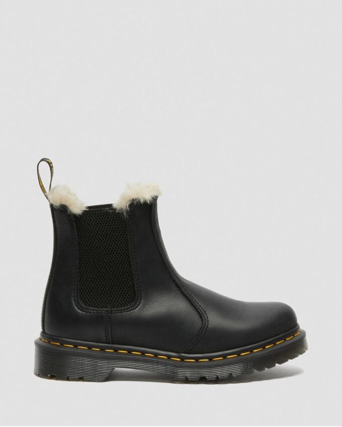 2976 Chelsea Boot con forro de piel sintética para mujer