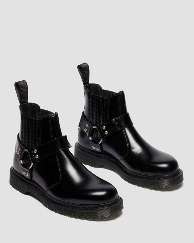 2976 Chelsea Boot de cuero Analine con arnés