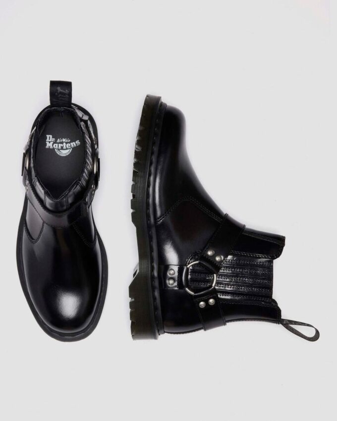 2976 Chelsea Boot de cuero Analine con arnés