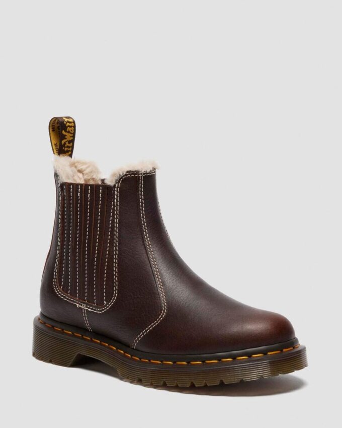 2976 Chelsea Boot Leonore II de piel grizzly con forro de piel sintética 2976 Chelsea Boot Leonore II de piel grizzly con forro de piel sintética