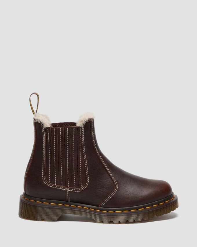 2976 Chelsea Boot Leonore II de piel grizzly con forro de piel sintética 2976 Chelsea Boot Leonore II de piel grizzly con forro de piel sintética