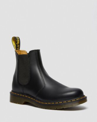 2976 Chelsea Boot Smooth Leather con costuras amarillas