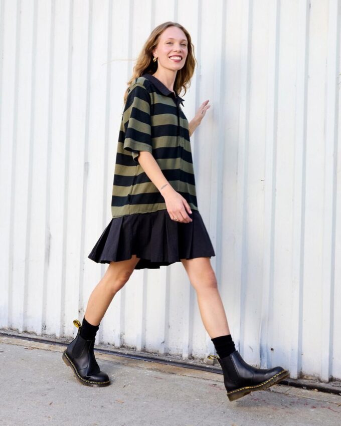 2976 Chelsea Boot Smooth Leather con costuras amarillas 2976 Chelsea Boot Smooth Leather con costuras amarillas