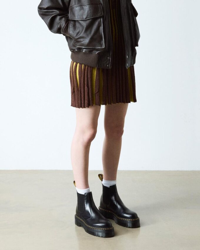 2976 Smooth Leather Platform Chelsea Boot