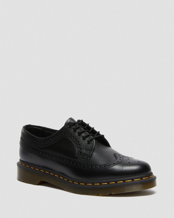 3989 Zapatos brogue de Smooth Leather con costuras amarillas 3989 Zapatos brogue de Smooth Leather con costuras amarillas