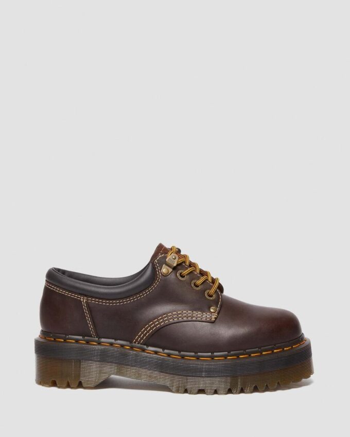 8053 Arc Zapatos casuales con plataforma de cuero Crazy Horse 8053 Arc Zapatos casuales con plataforma de cuero Crazy Horse