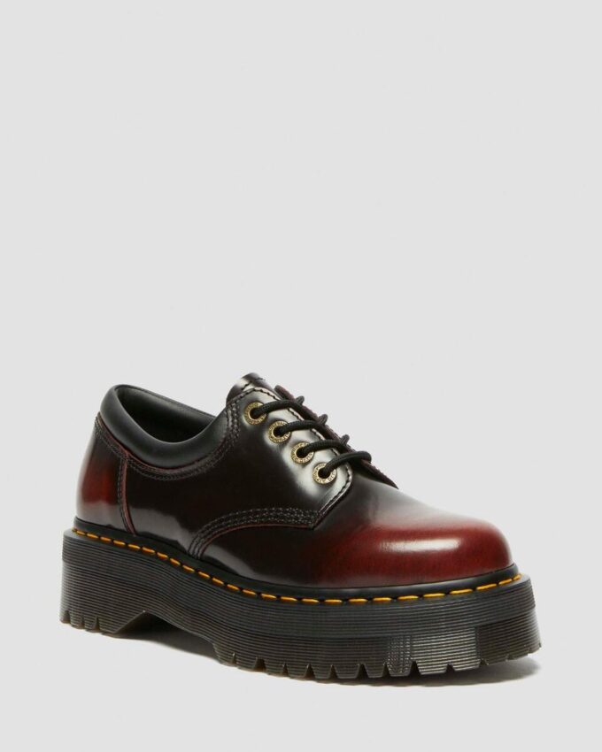 8053 Zapatos con plataforma Quad de cuero Arcadia Leather 8053 Zapatos con plataforma Quad de cuero Arcadia Leather