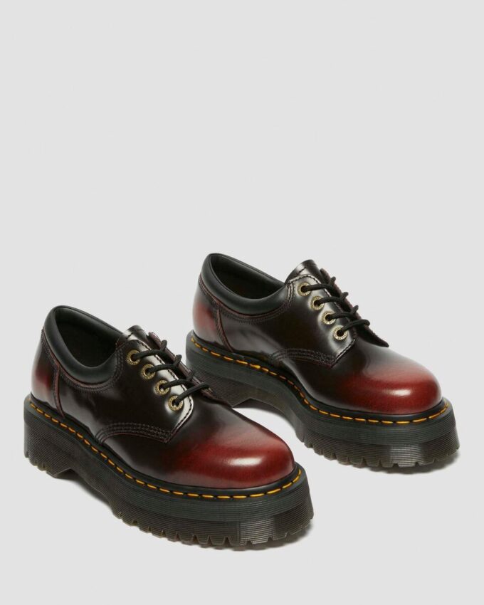 8053 Zapatos con plataforma Quad de cuero Arcadia Leather 8053 Zapatos con plataforma Quad de cuero Arcadia Leather