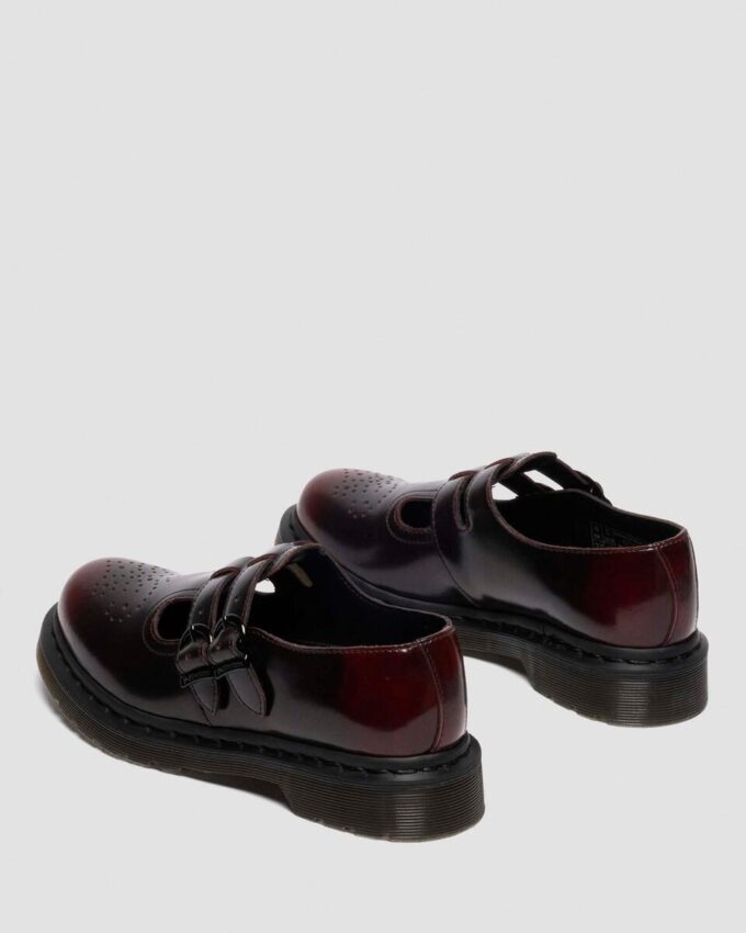 8065 Zapatos Mary Jane de cuero frotado Arcadia 8065 Zapatos Mary Jane de cuero frotado Arcadia