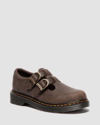8065 Zapatos Mary Jane de piel Wyoming para niña
