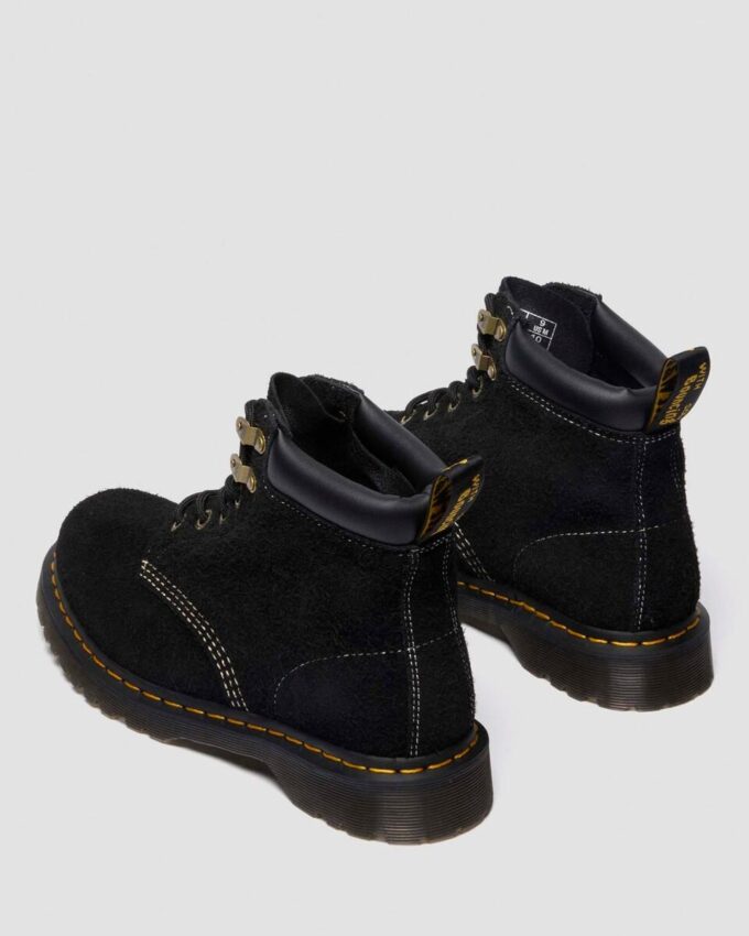 939 Botines de ante desgastado